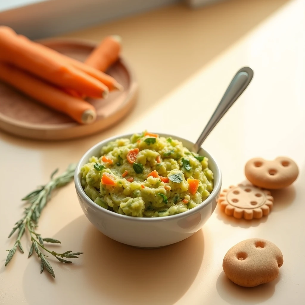 Cucumber Carrot Mash for Small Pets