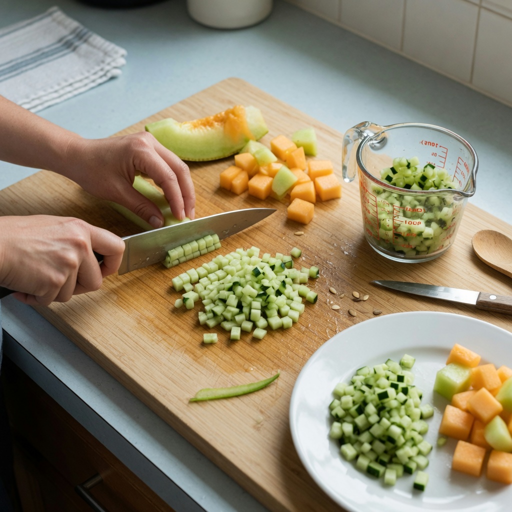Cucumber Melon Pellet Biscuits for Guinea Pigs and Small Pets step 2
