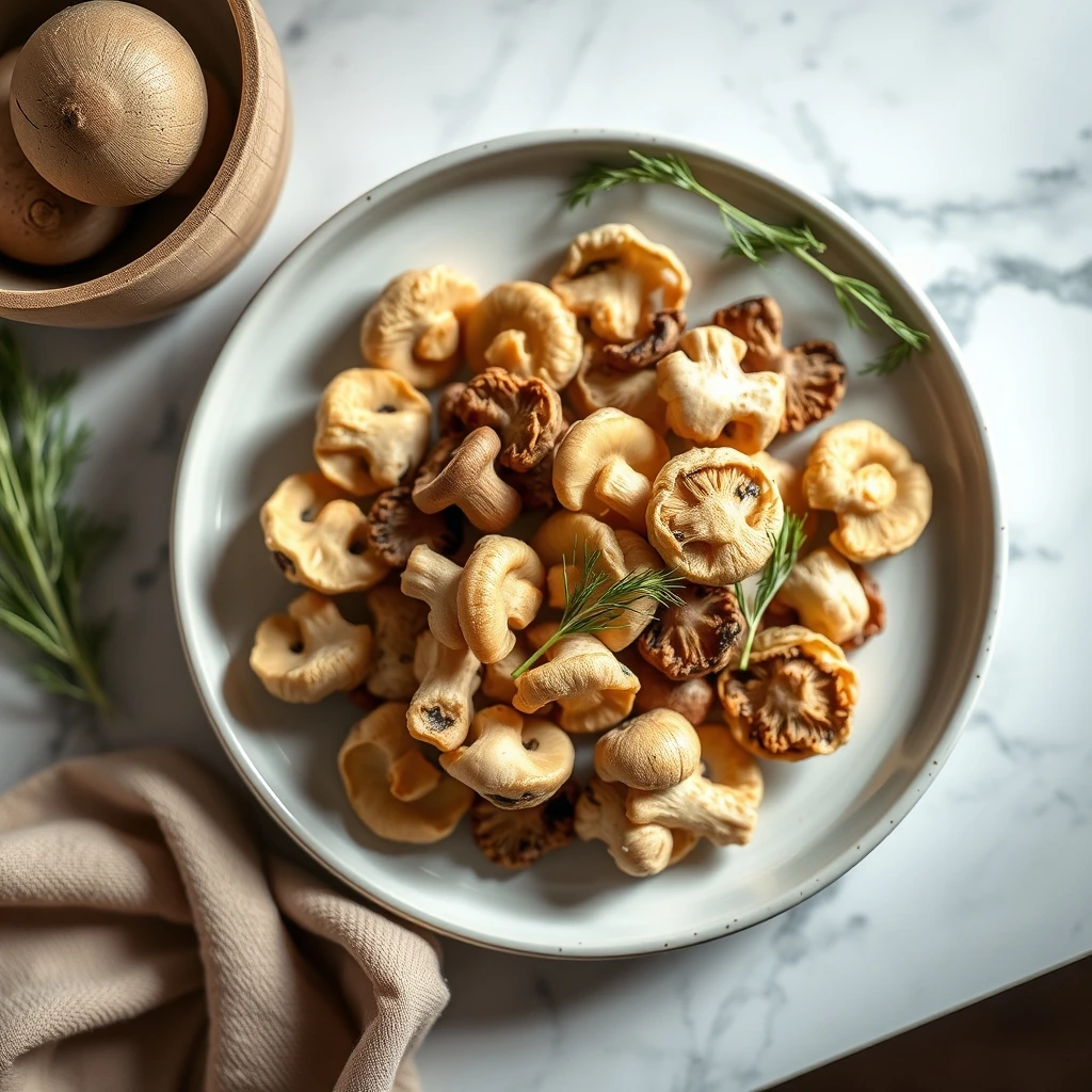DIY Dehydrated Mushroom & Dill Chews for Dogs step 7