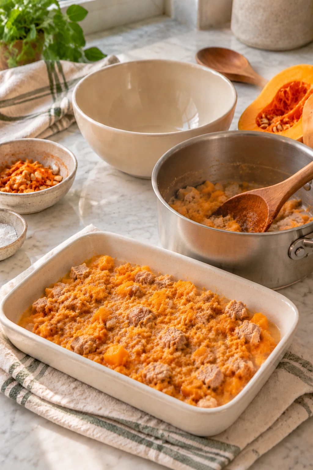 Dogs Pork and Butternut Squash Stew step 5
