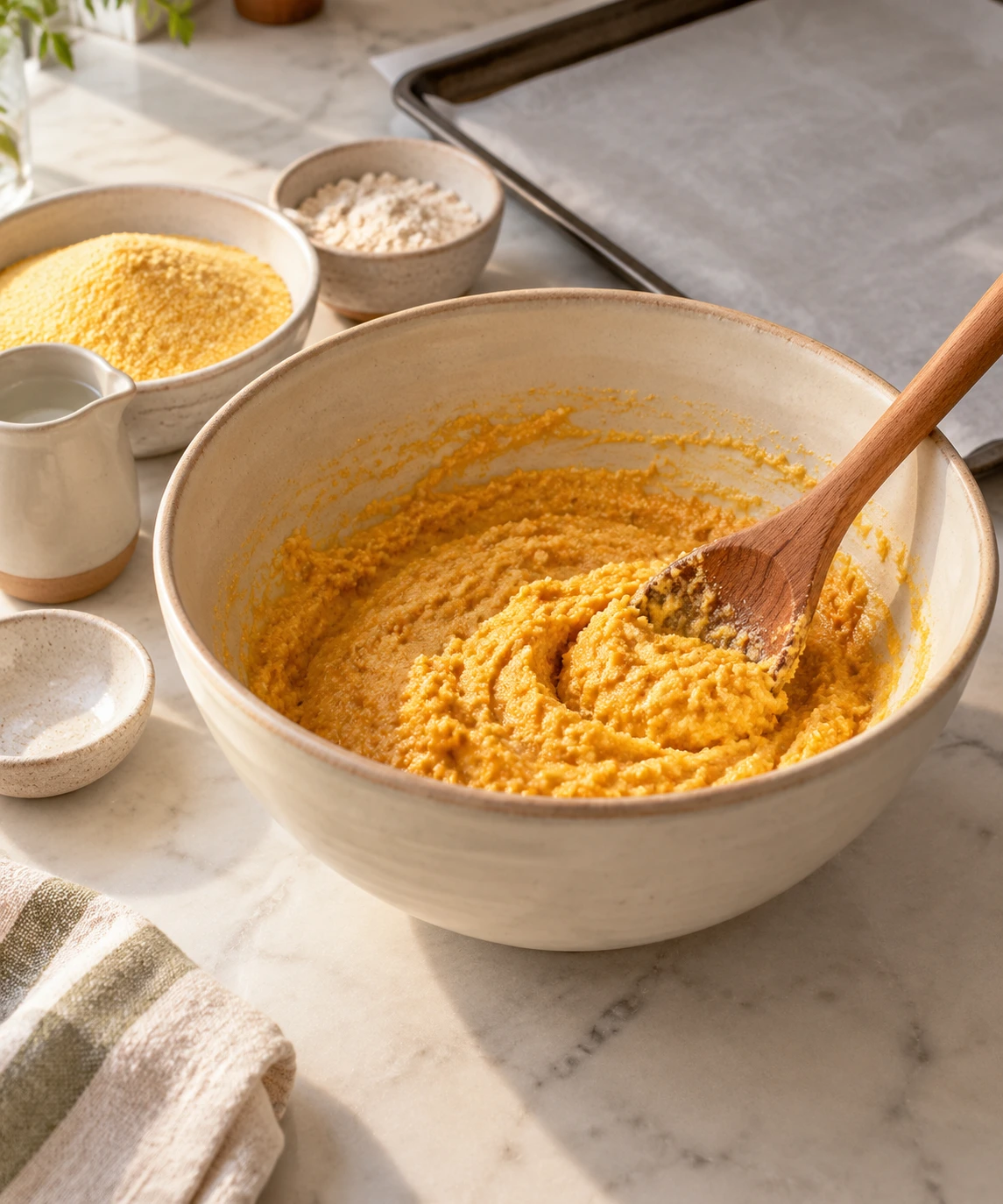 Dogs Pumpkin Polenta Oven Crisps step 3