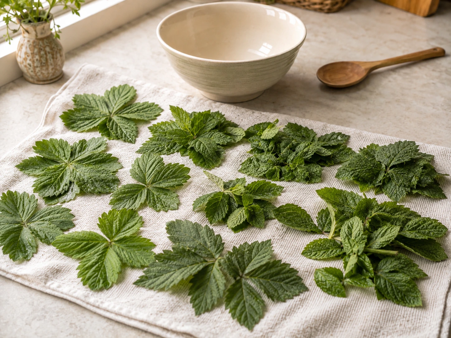 Dried Raspberry Leaf and Mint Forage Mix for Rabbits step 2