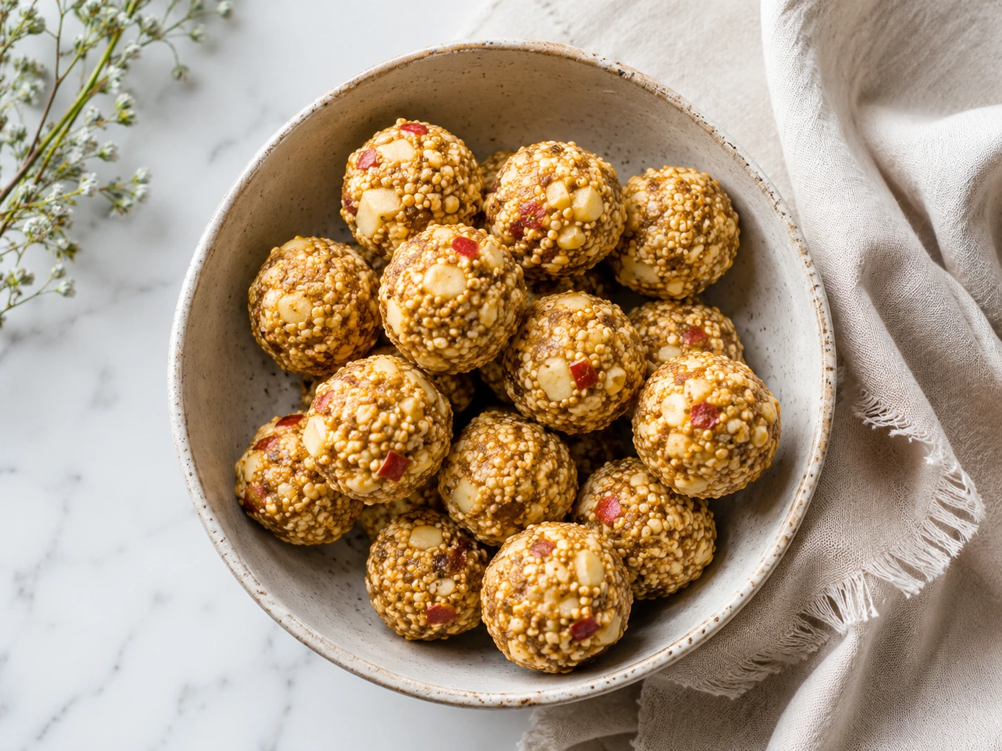 Easy 3-Ingredient Millet Apple Bird Bites step 6
