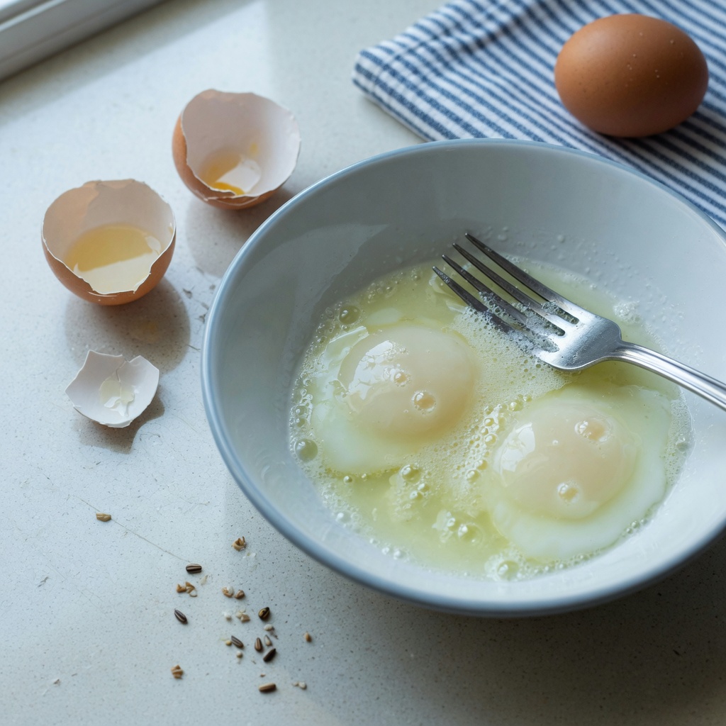 Egg White Seed Clusters for Finches and Canaries step 1