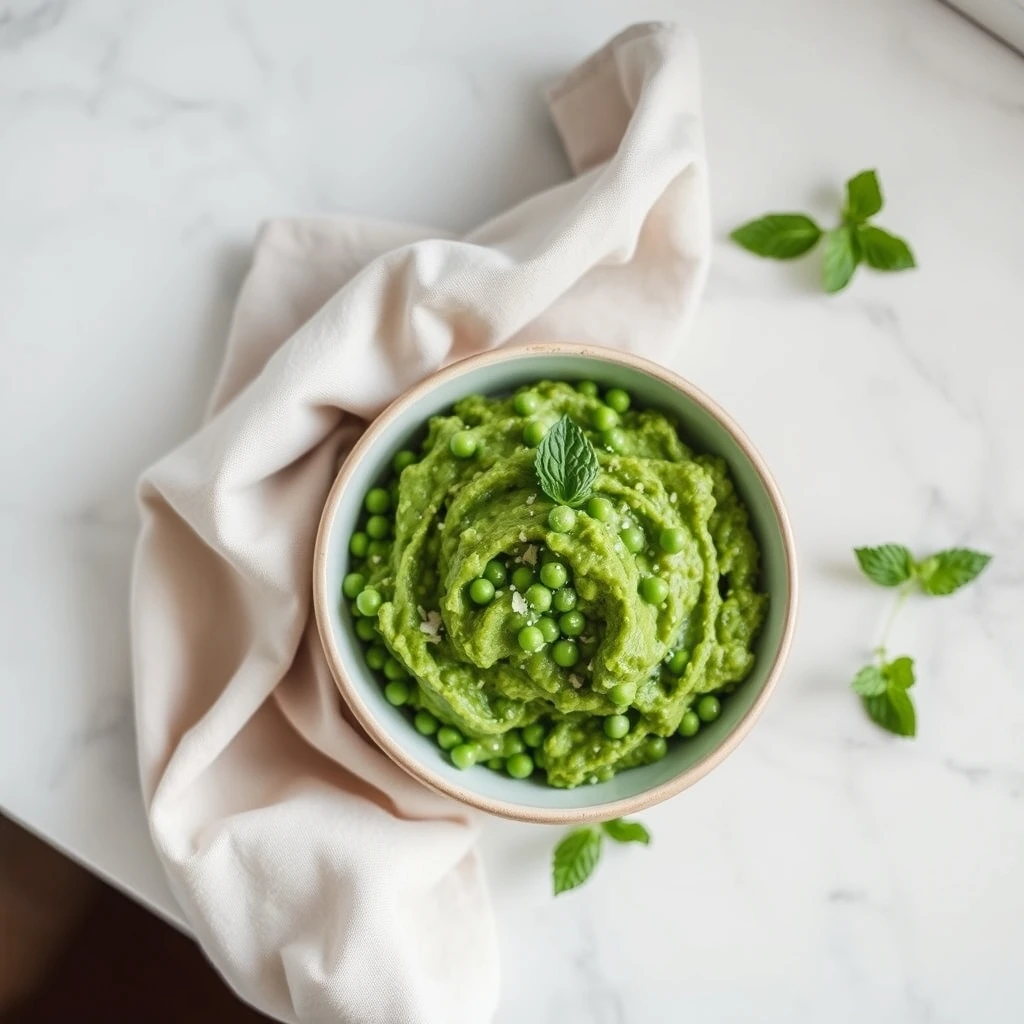 Fresh Green Pea & Mint Enrichment Mash: A Cooling Treat for Dogs, Rabbits, and Small Pets step 6