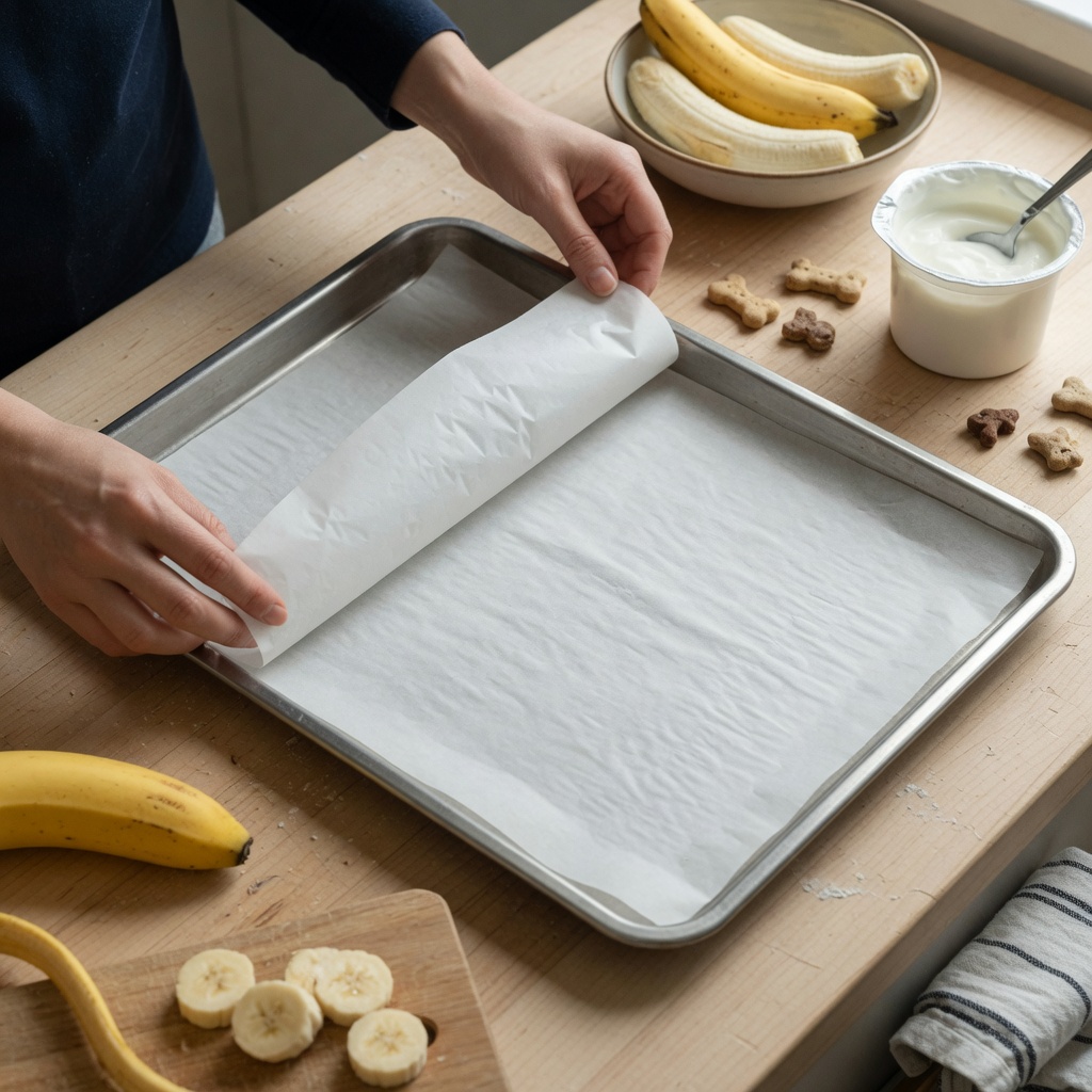 Frozen Banana Yogurt Bites for Dogs step 3