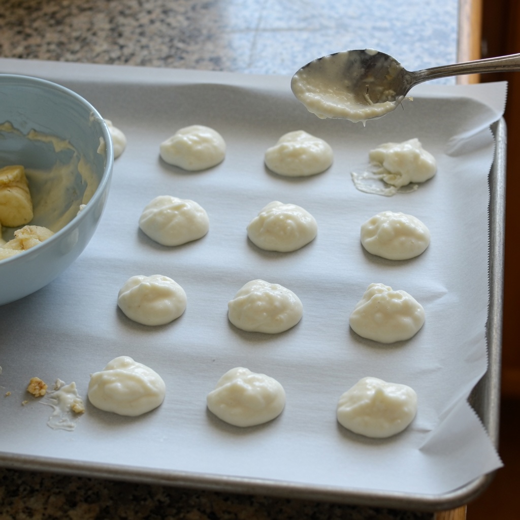 Frozen Banana Yogurt Bites for Dogs step 4