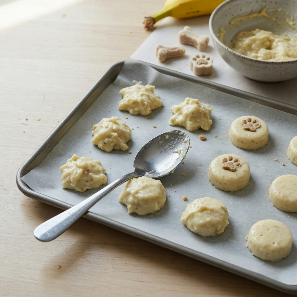 Frozen Banana Yogurt Bites for Dogs step 5