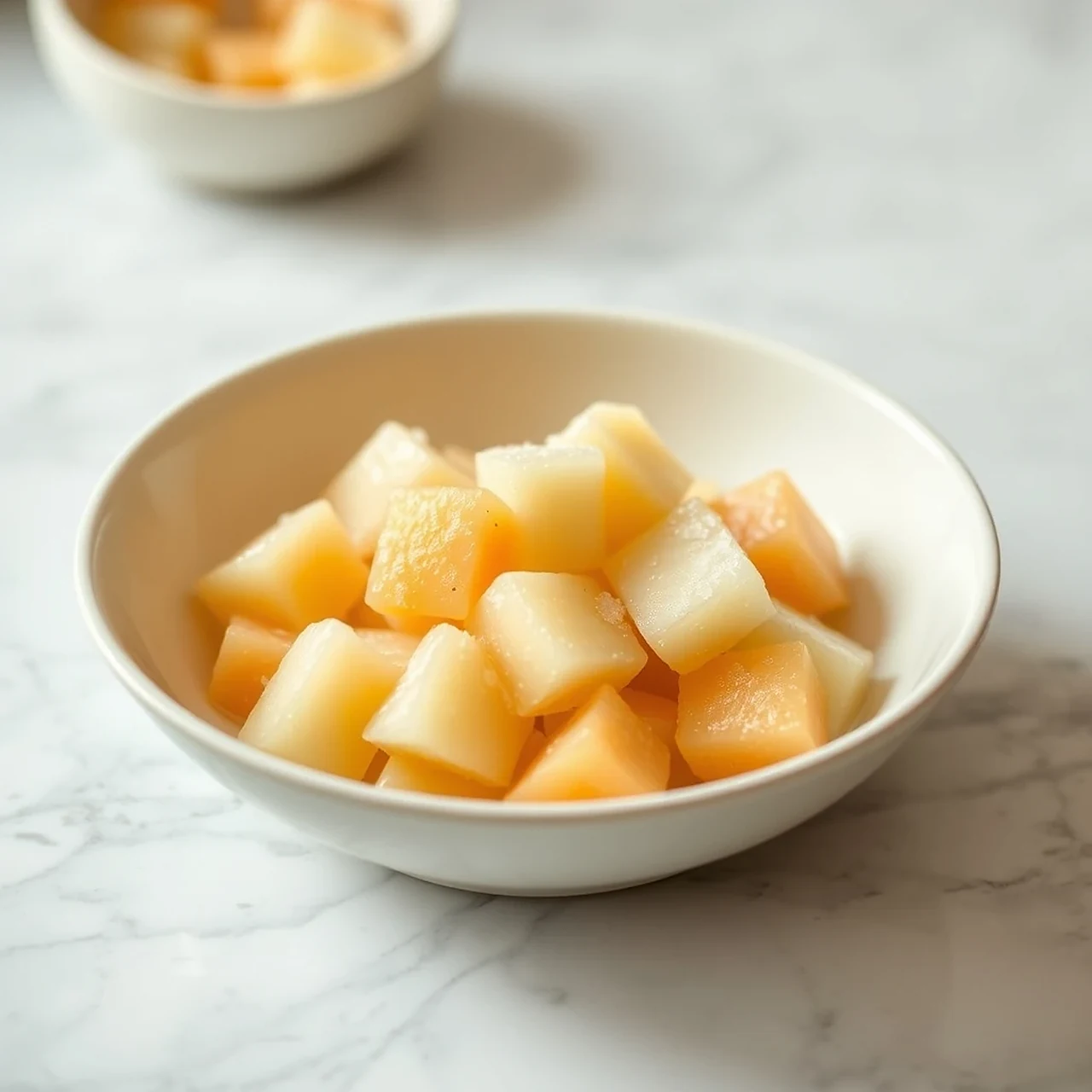 Frozen Goat Milk and Melon Cubes: a Cool, Hydrating Treat for Dogs and Cats