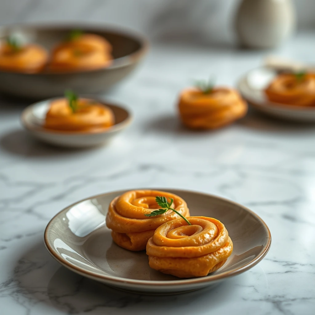 Frozen Liver & Sweet Potato Swirls: A Cooling Treat for Dogs and Cats step 2