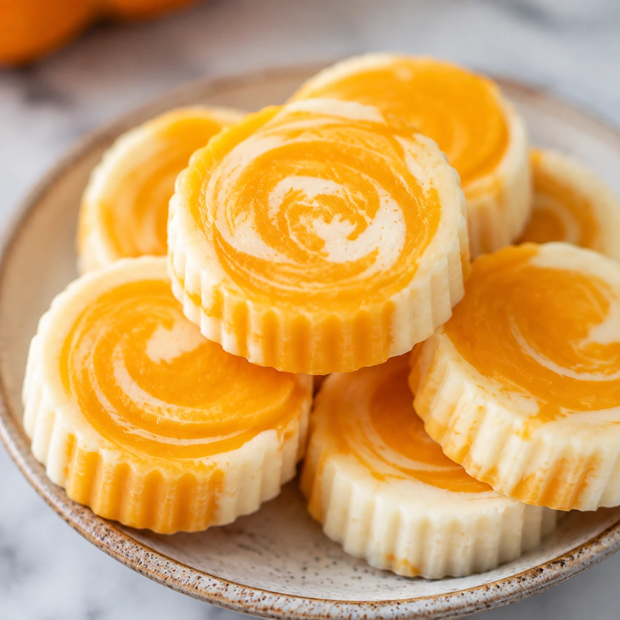 Frozen Pumpkin Yogurt Swirls for Dogs step 2