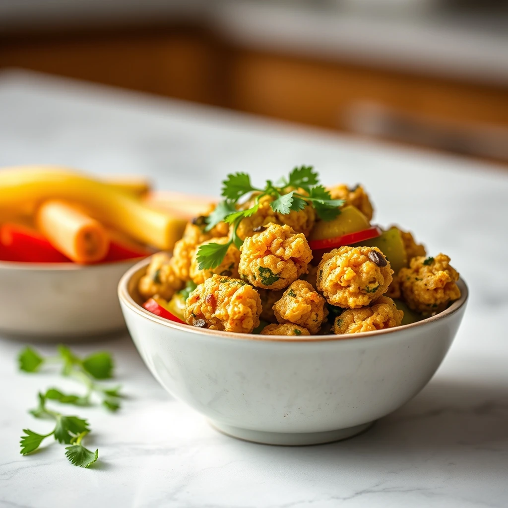 Garden Veggie Air-Puffed Bites: A Light and Crunchy Treat for All Your Pets step 4