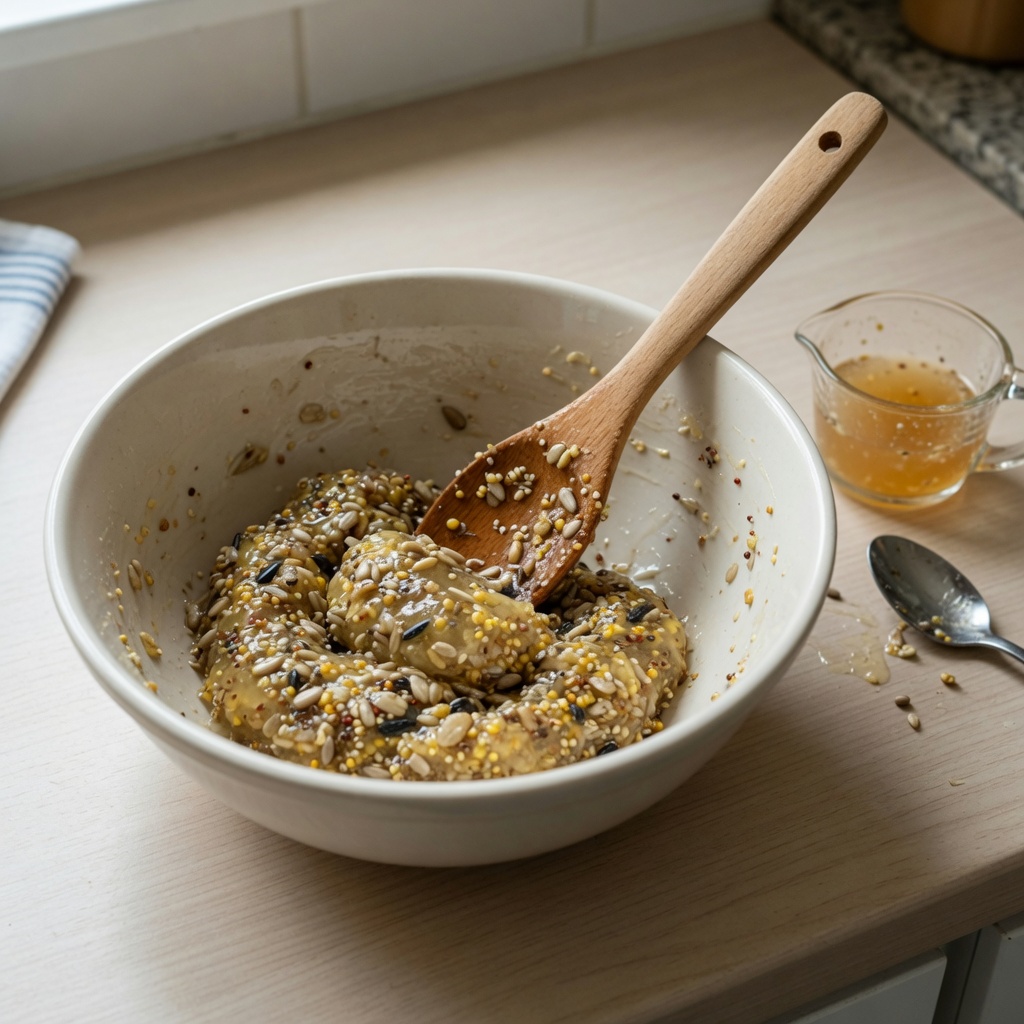 Gelatin Seed Bird Clusters step 2