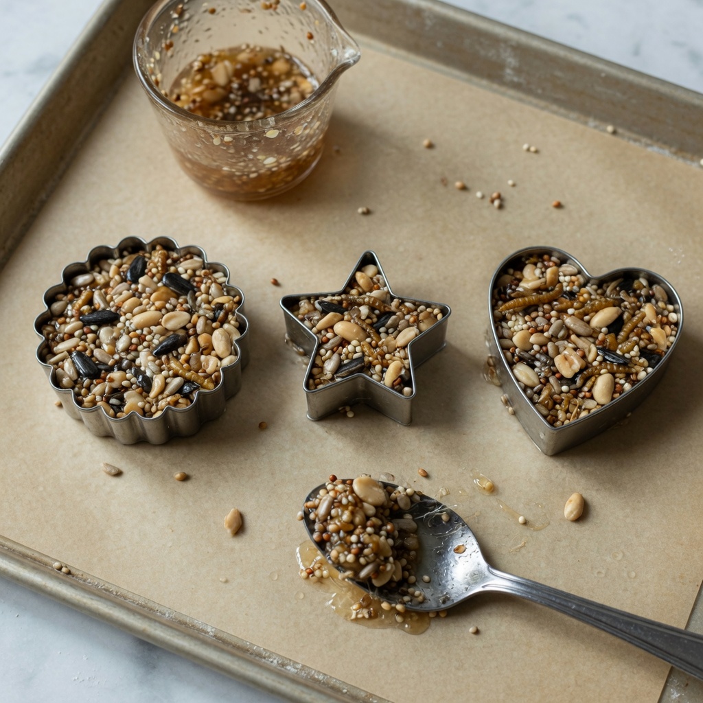 Gelatin Seed Bird Clusters step 4
