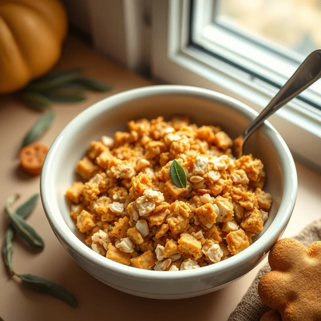 Gentle Prep Turkey Pumpkin Oat Topper for Dogs