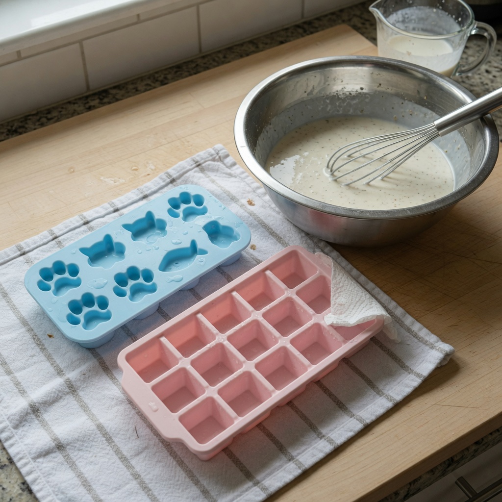 Goat Milk Freezies step 3
