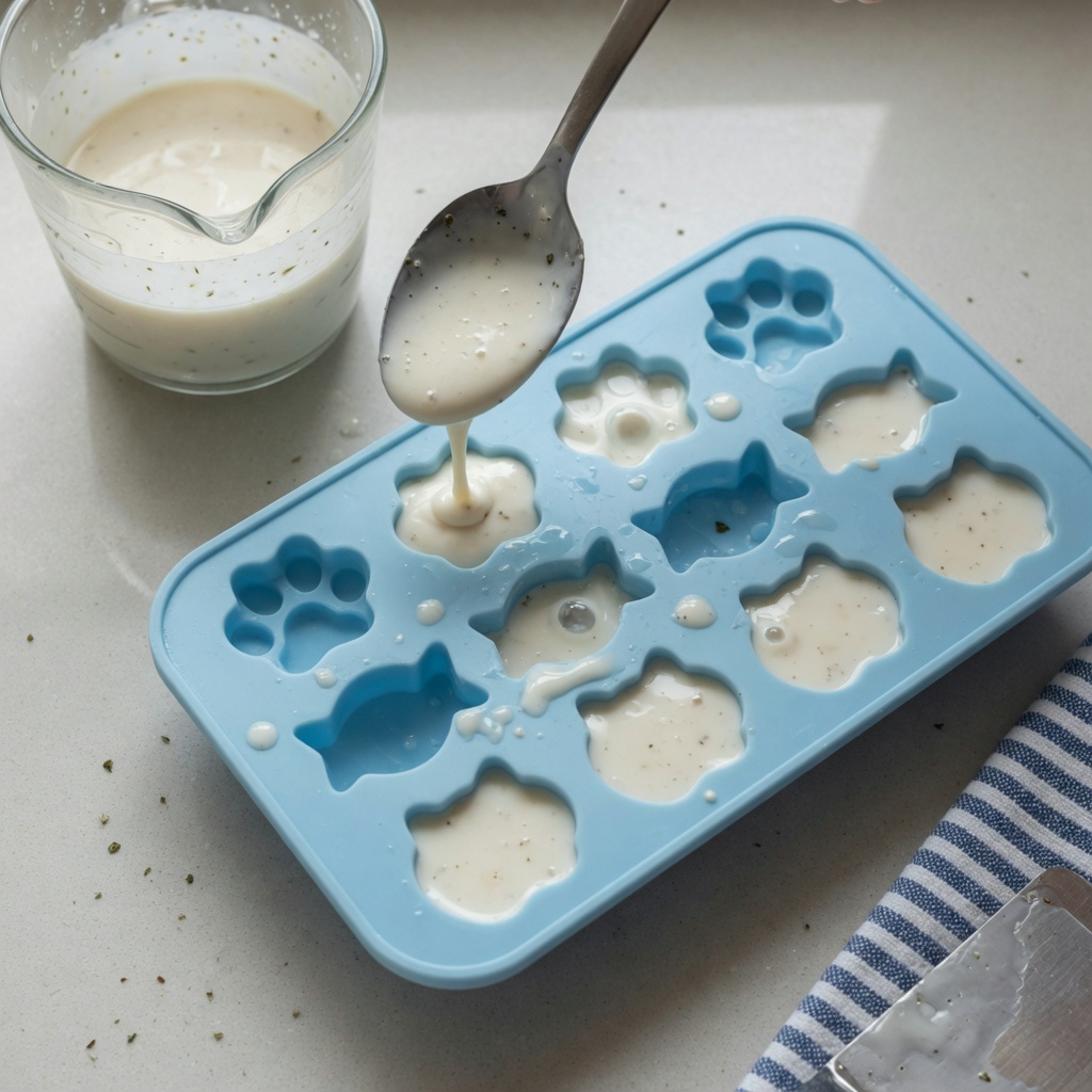 Goat Milk Freezies step 4