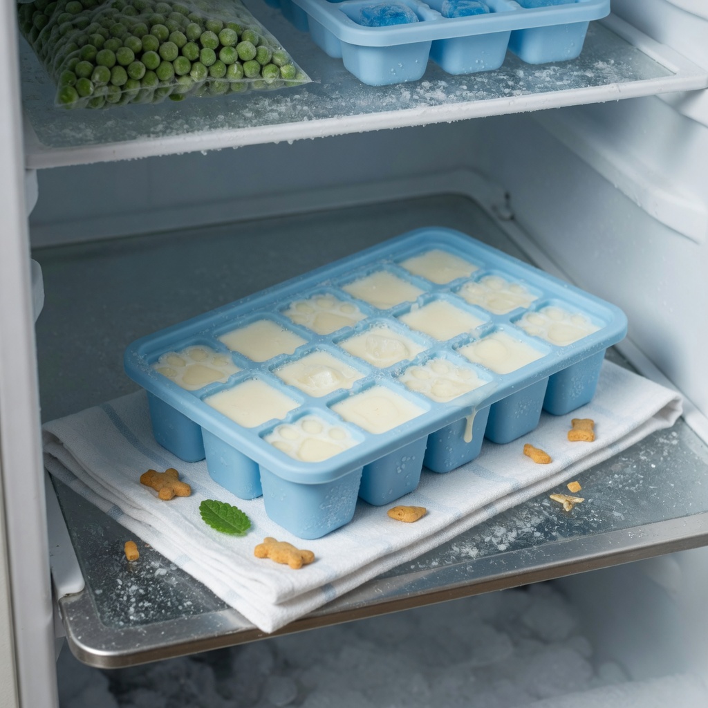 Goat Milk Freezies step 5