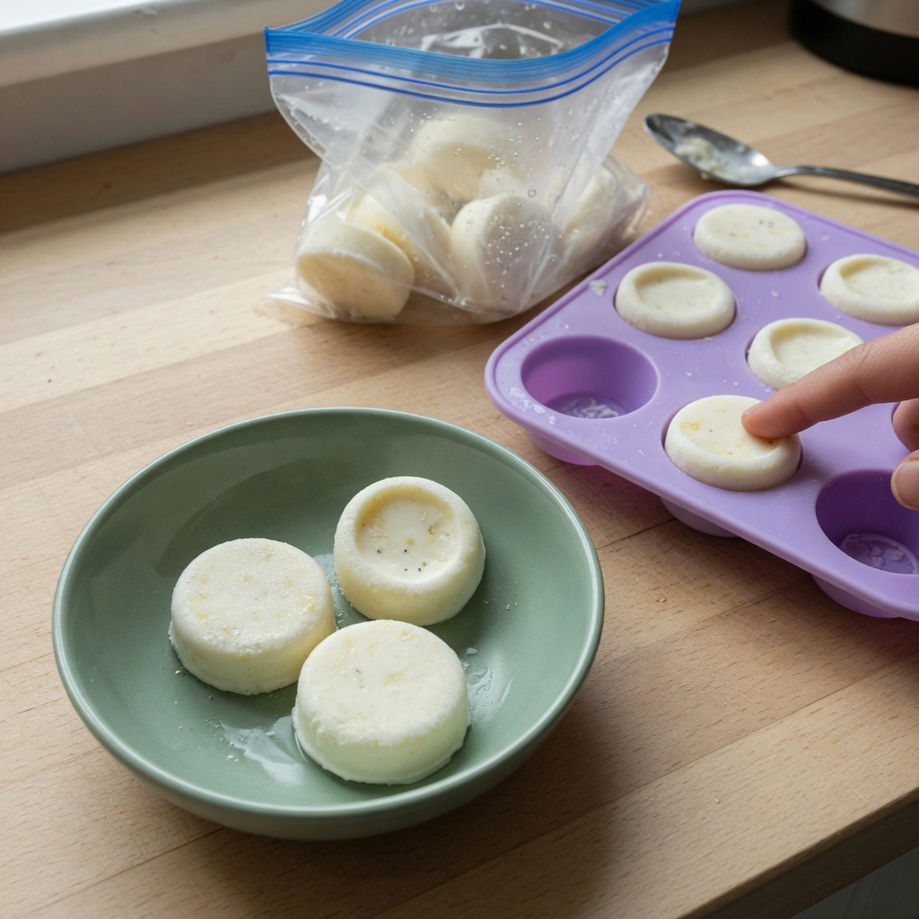 Goat Milk Freezies step 7