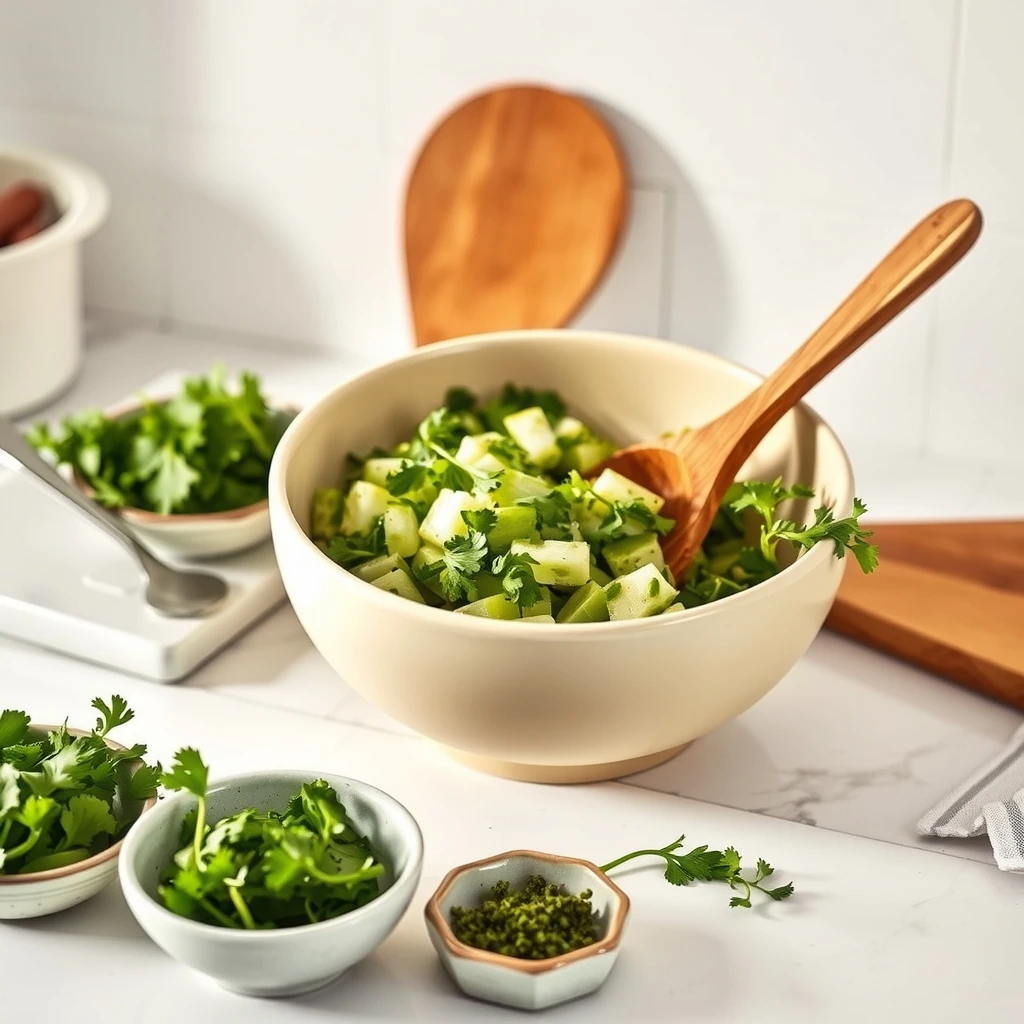 Herb Garden Veggie Chop Bowl for Pet Birds step 5
