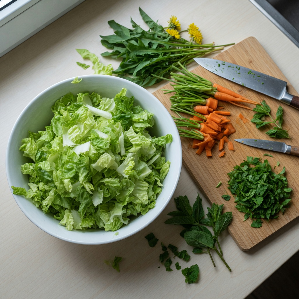 Herb Veggie Rabbit Mix step 4