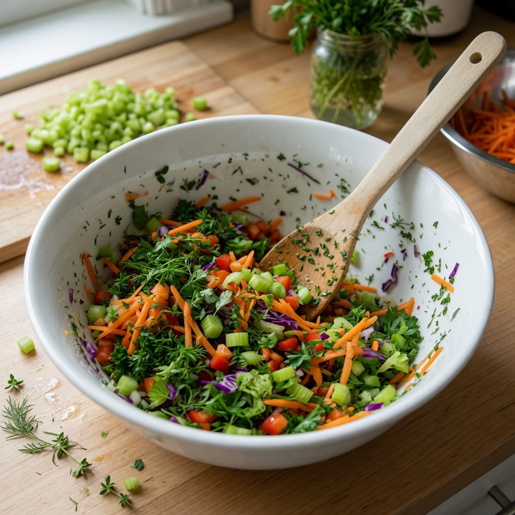Herb Veggie Rabbit Mix step 5