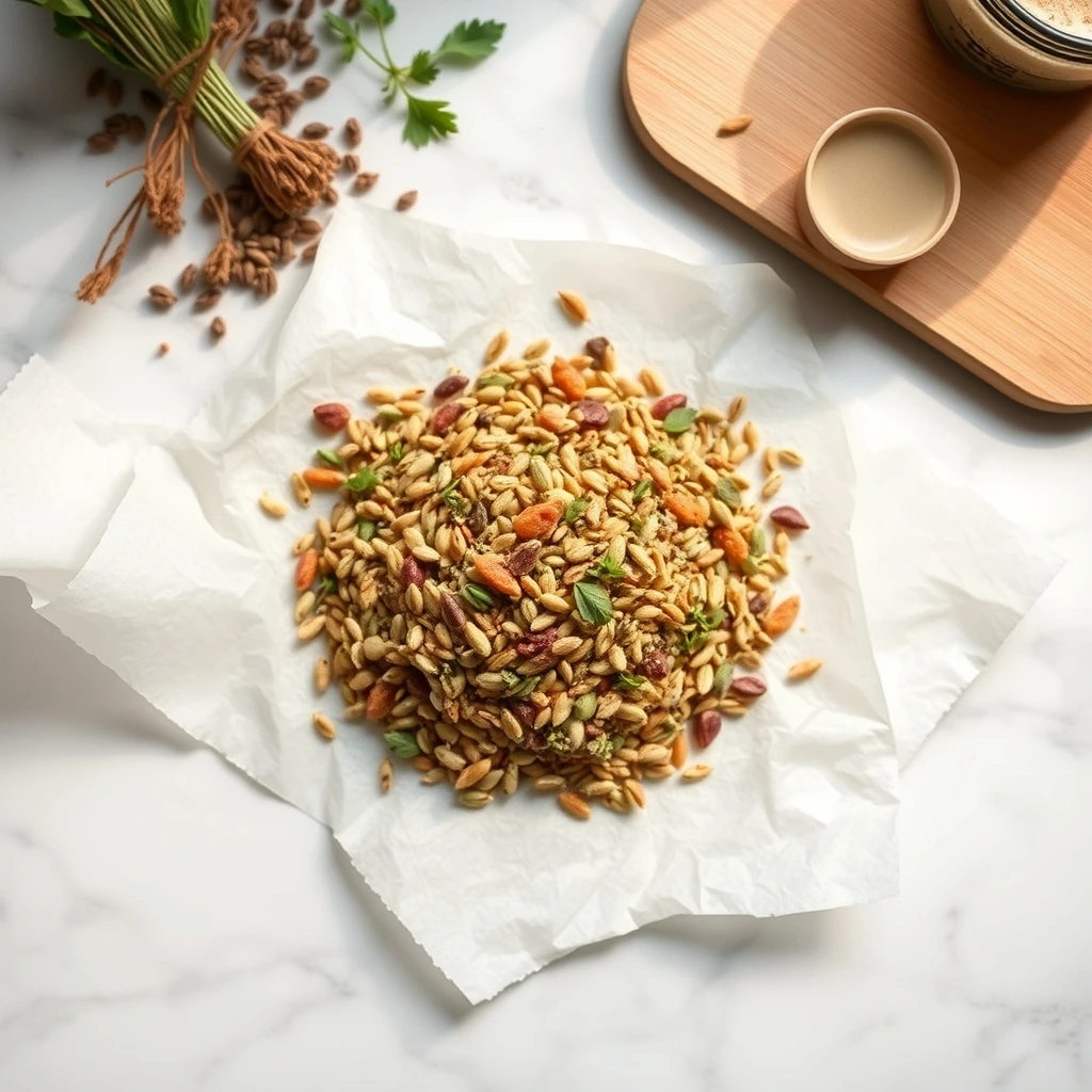 Herbal Seed Forage Mix: A Delightful Enrichment Treat step 3