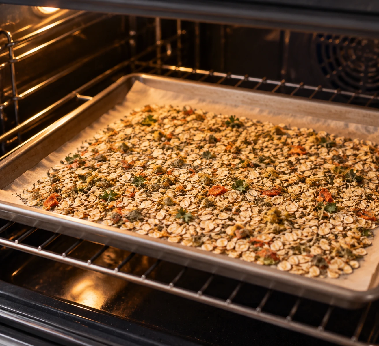 Herbed Oat Forage Crumble for Hamsters