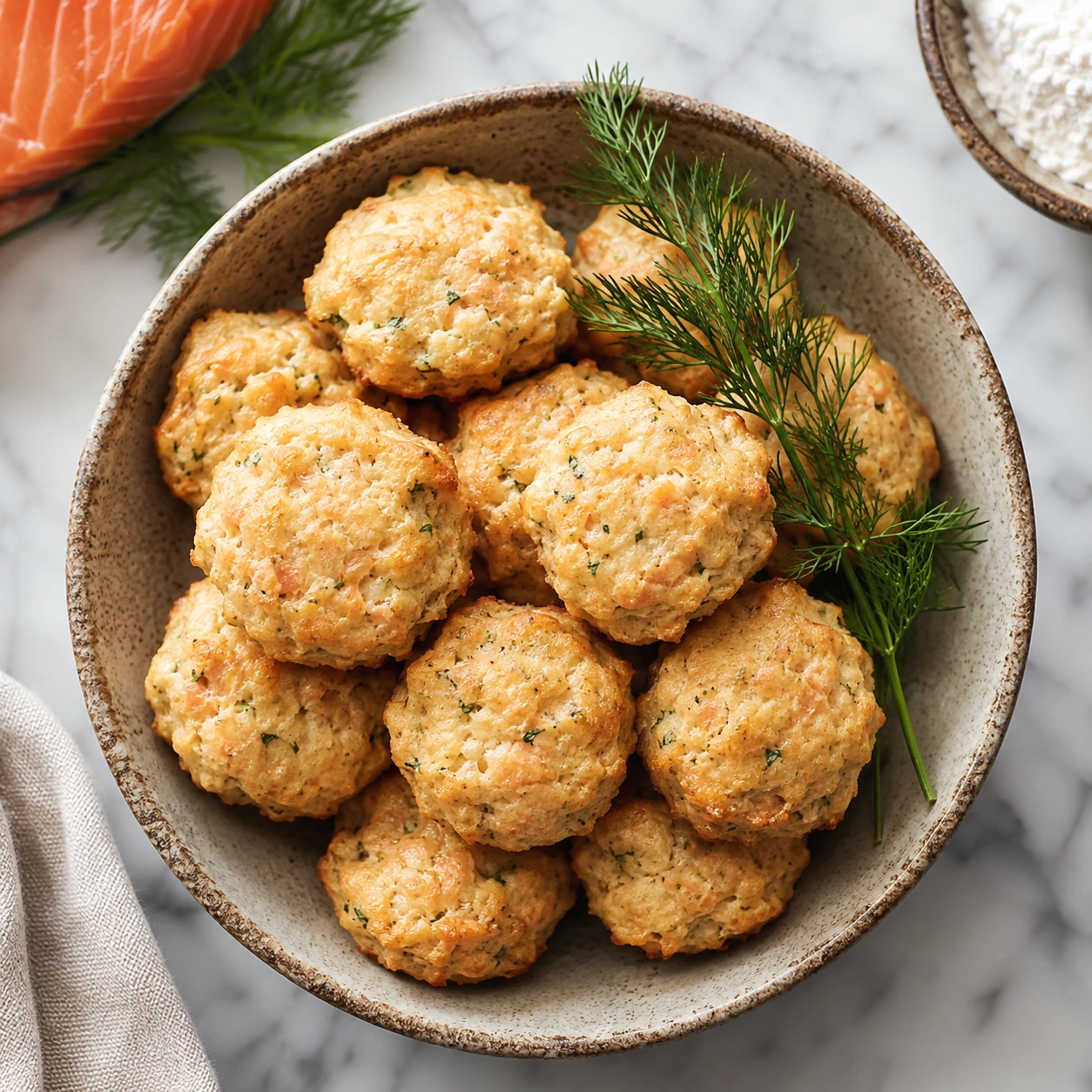 Homemade 3-Ingredient Salmon & Rice Flour Dog Biscuits step 1
