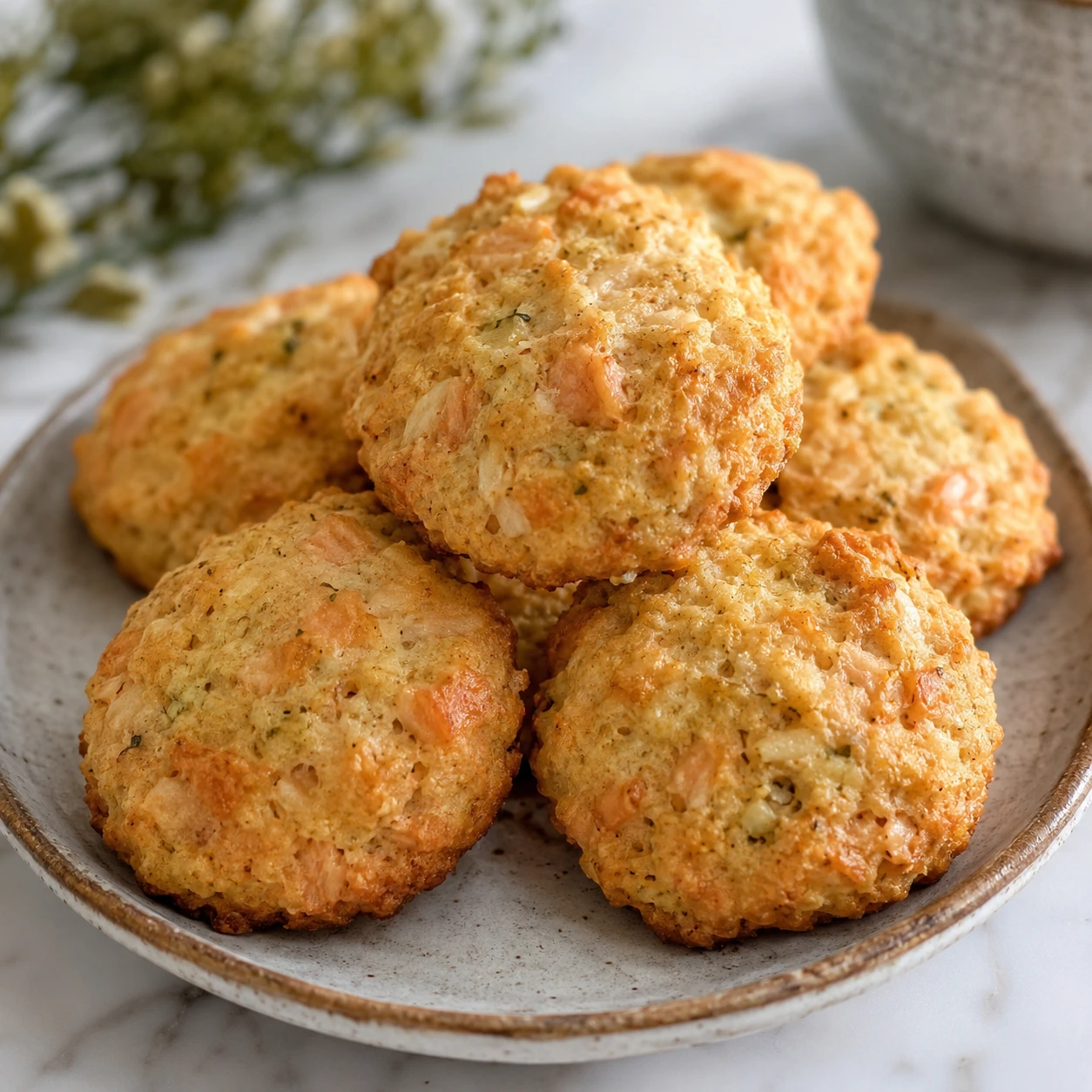 Homemade 3-Ingredient Salmon & Rice Flour Dog Biscuits step 2