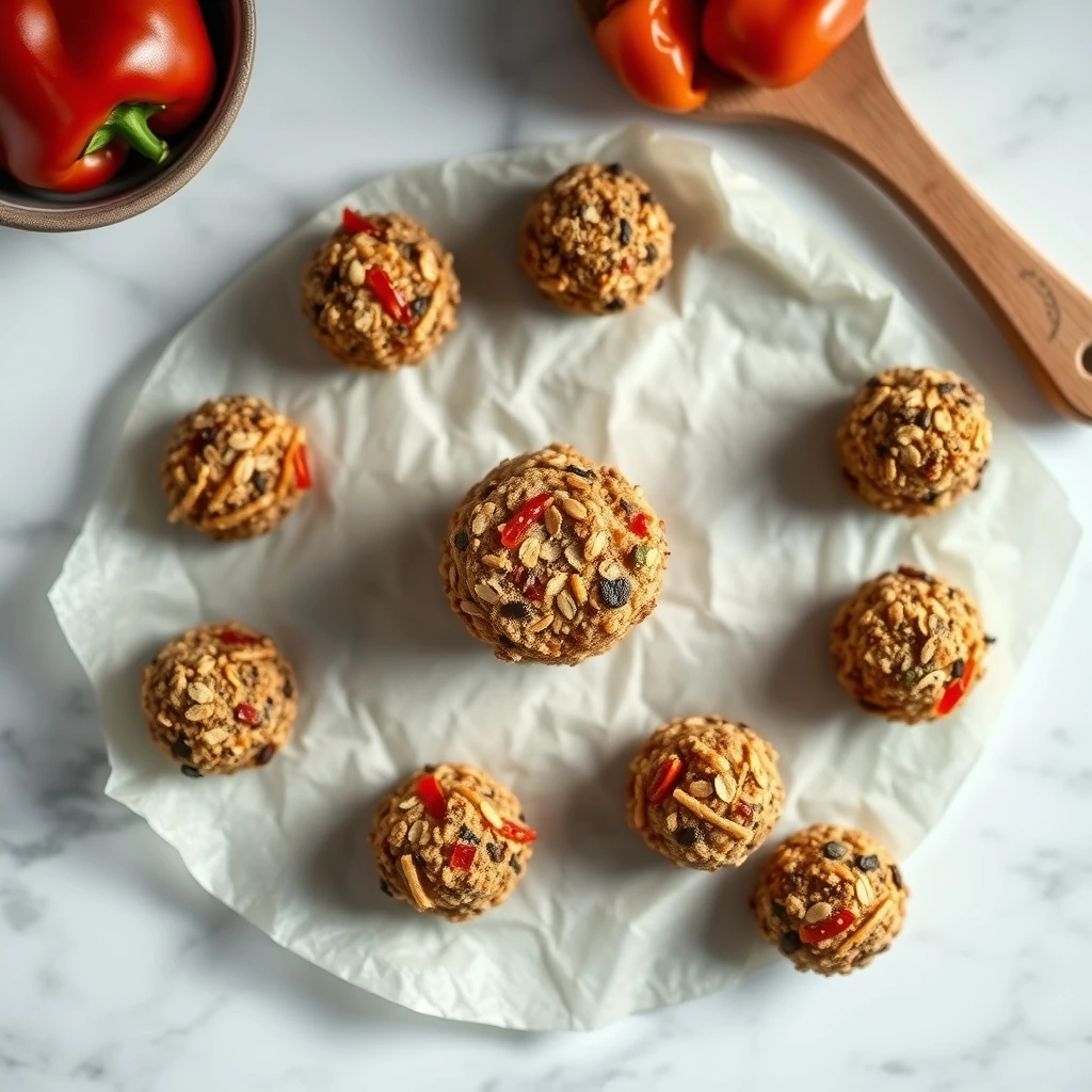 Homemade Bell Pepper and Oat Chewy Bites for Small Pets step 3