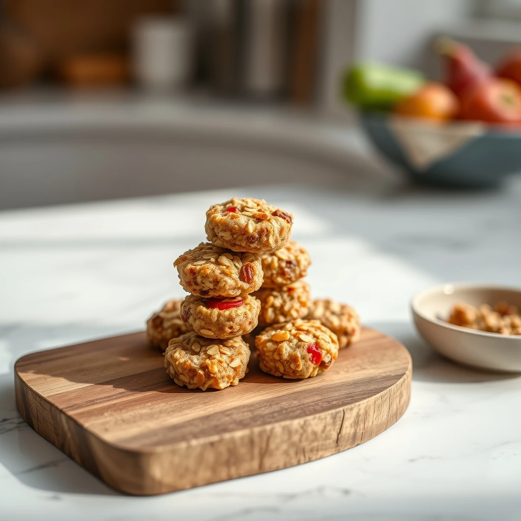 Homemade Bell Pepper and Oat Chewy Bites for Small Pets step 5