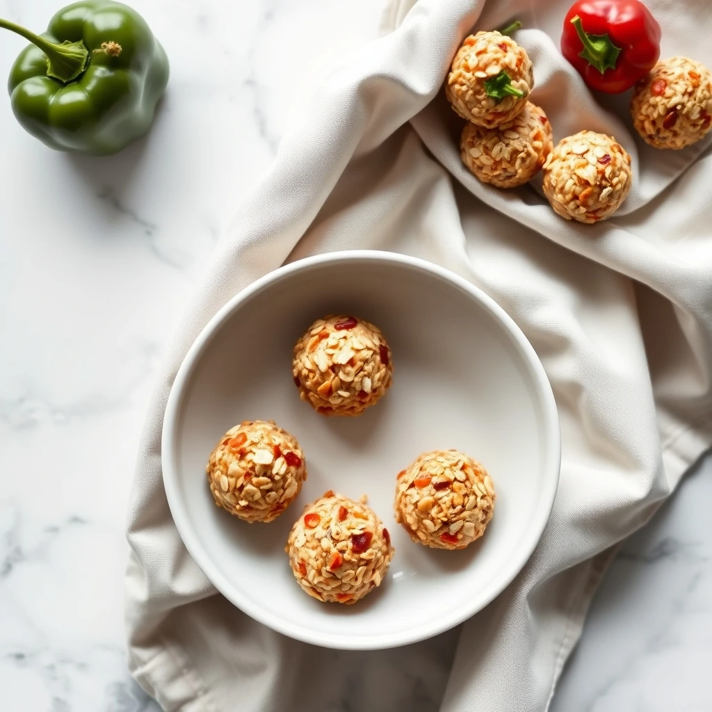 Homemade Bell Pepper and Oat Chewy Bites for Small Pets step 6