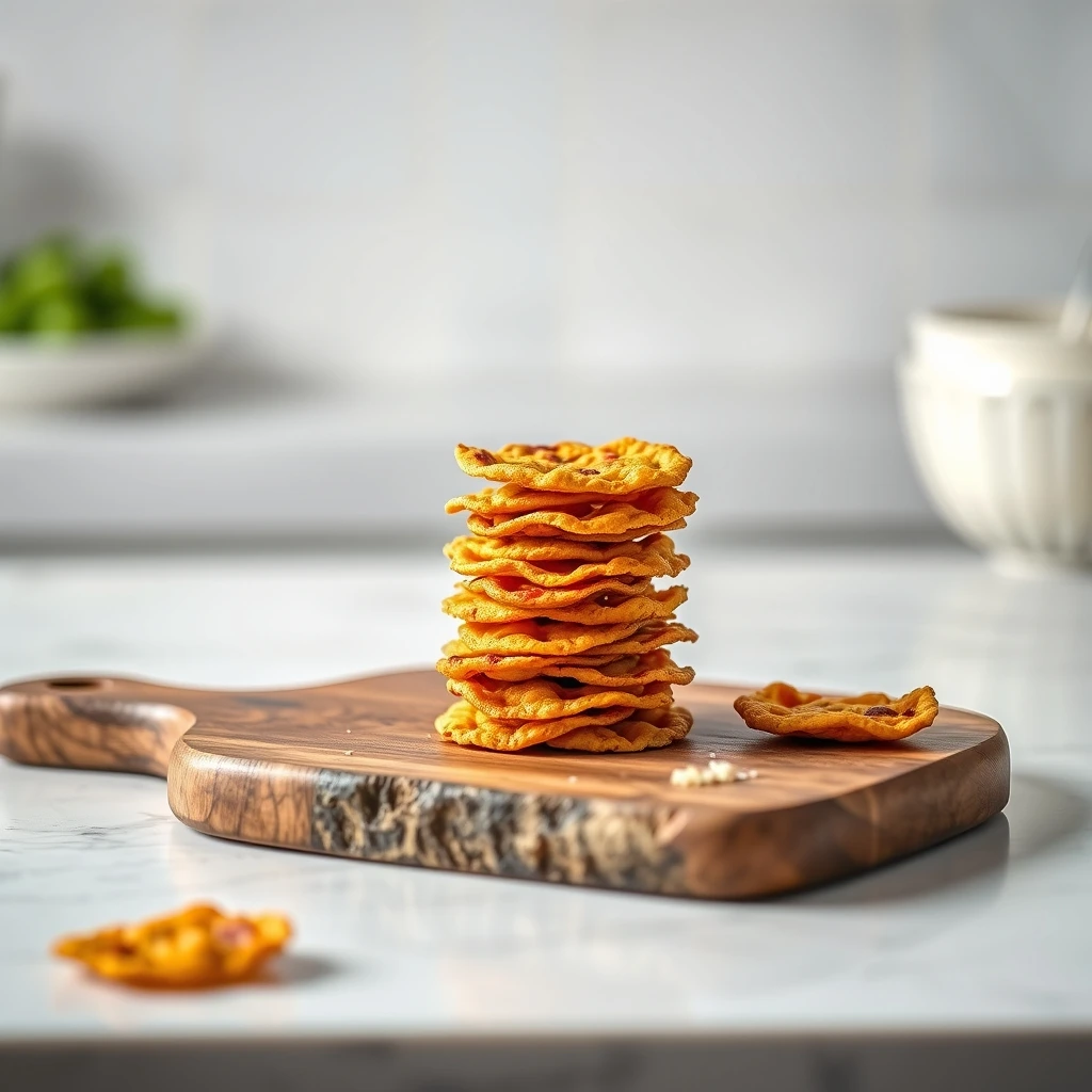 Homemade Savory Chickpea & Bell Pepper Crisps for Small Pets step 5