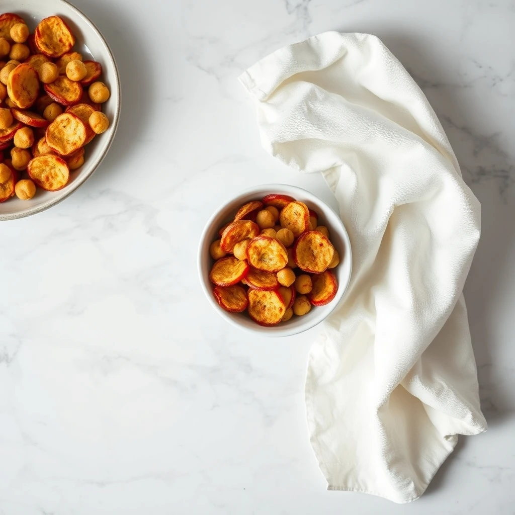 Homemade Savory Chickpea & Bell Pepper Crisps for Small Pets step 6