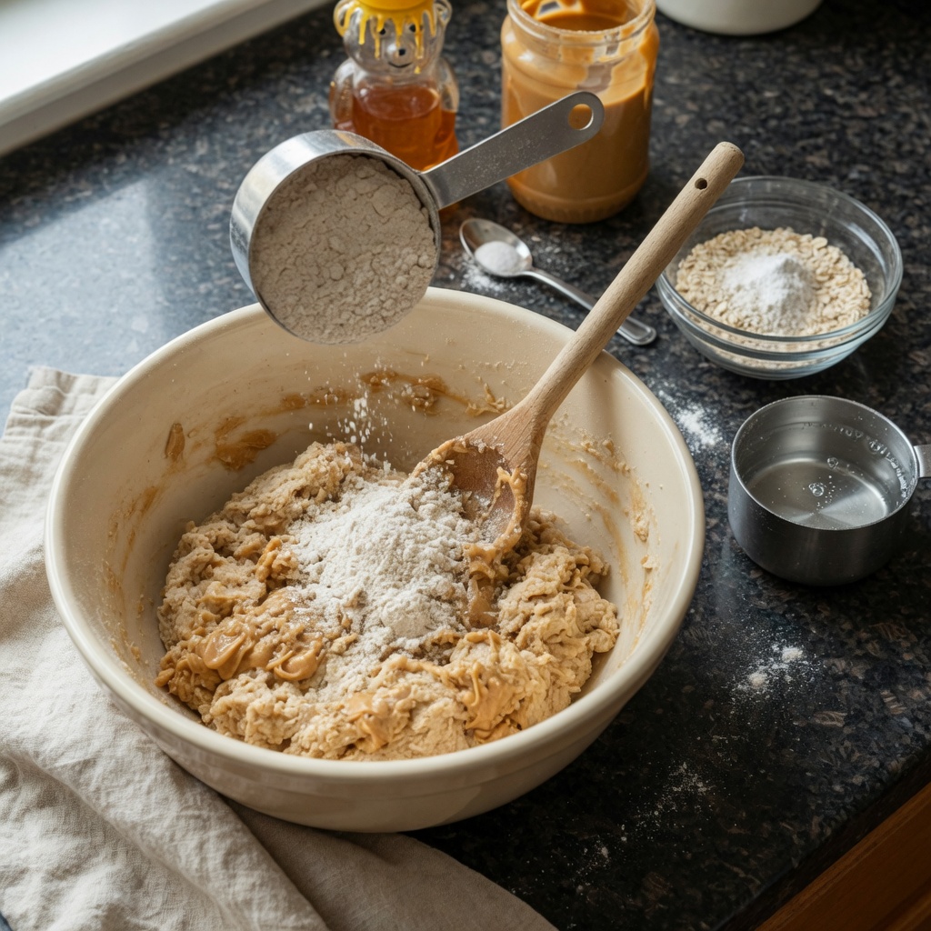 Honey Peanut Butter Dog Biscuits step 3