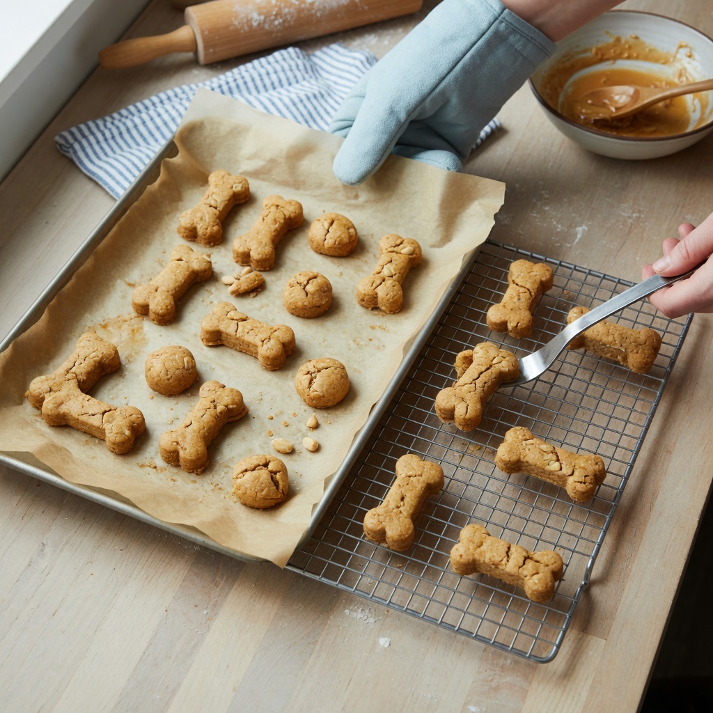 Honey Peanut Butter Dog Biscuits step 7