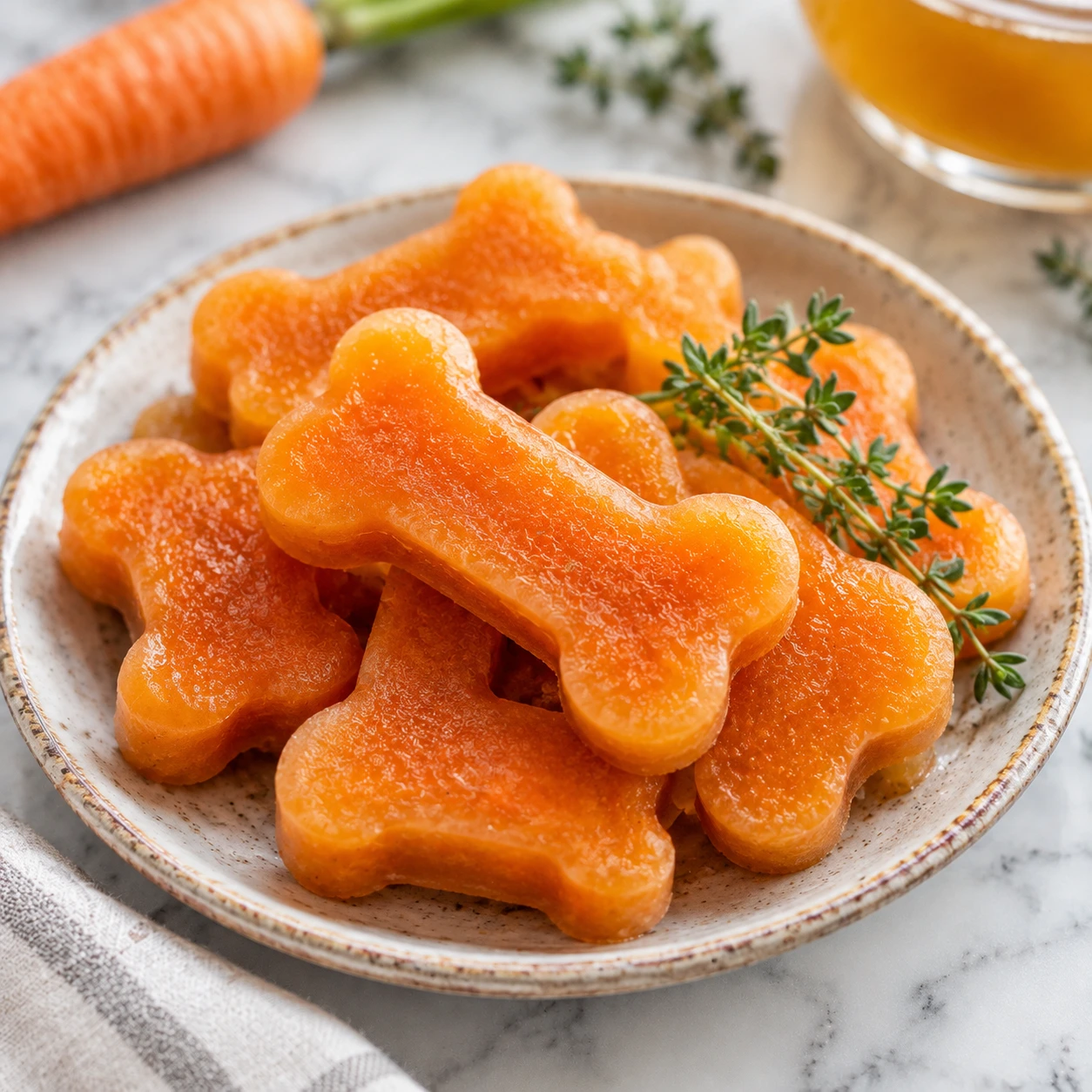 Hydrating Bone Broth & Carrot Pops: A Cool Treat for Dogs and Cats step 2