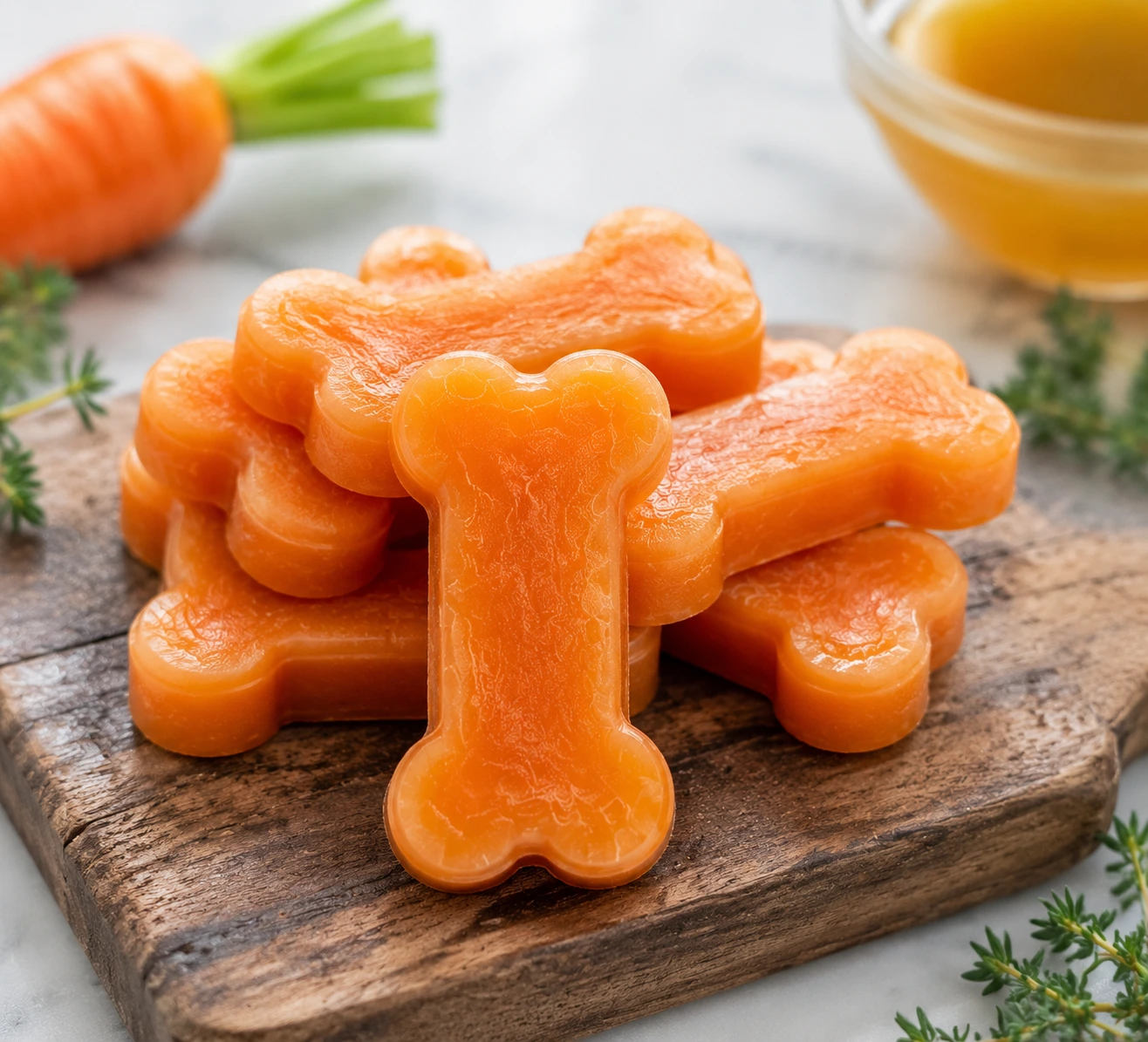 Hydrating Bone Broth & Carrot Pops: A Cool Treat for Dogs and Cats step 5