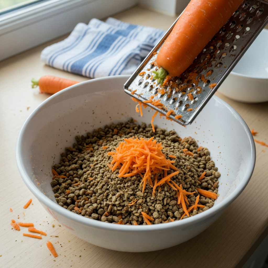 Kibble and Carrot Guinea Pig Biscuits step 2