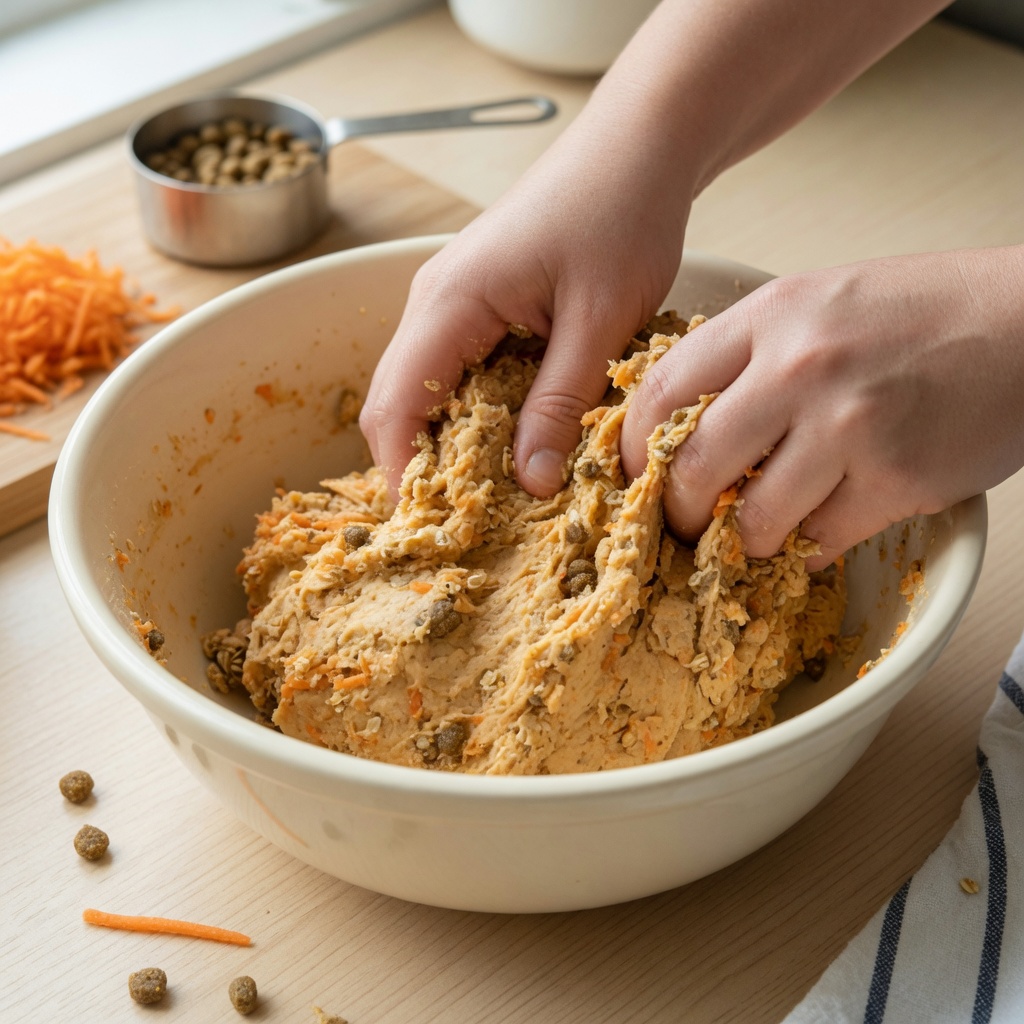 Kibble and Carrot Guinea Pig Biscuits step 4