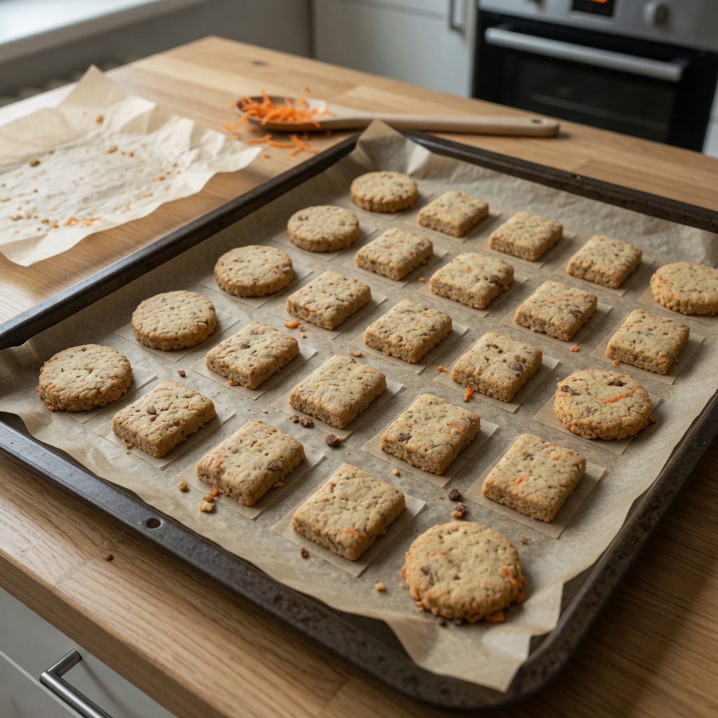 Kibble and Carrot Guinea Pig Biscuits step 6