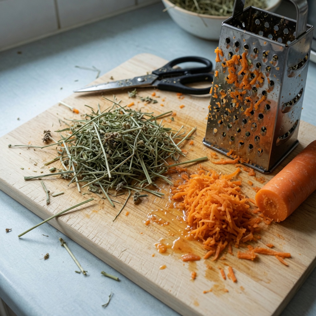 Kibble and Carrot Guinea Pig Gnaws step 2