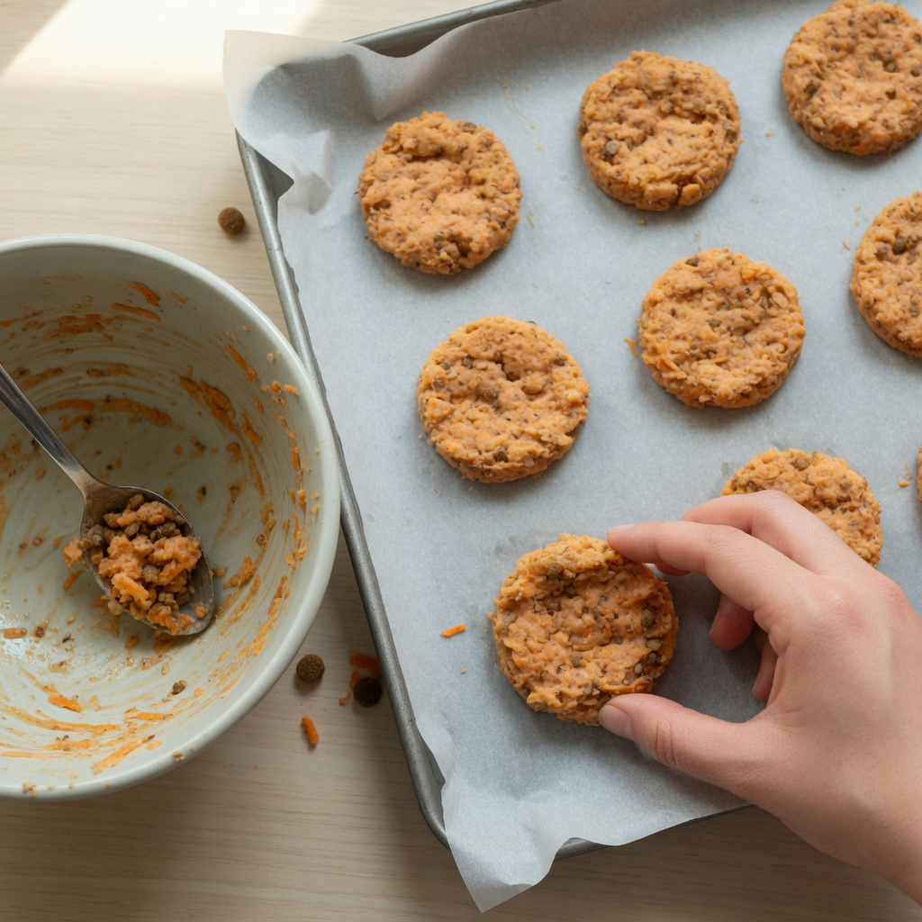 Kibble Carrot Gnaw Biscuits for Guinea Pigs and Rabbits step 4