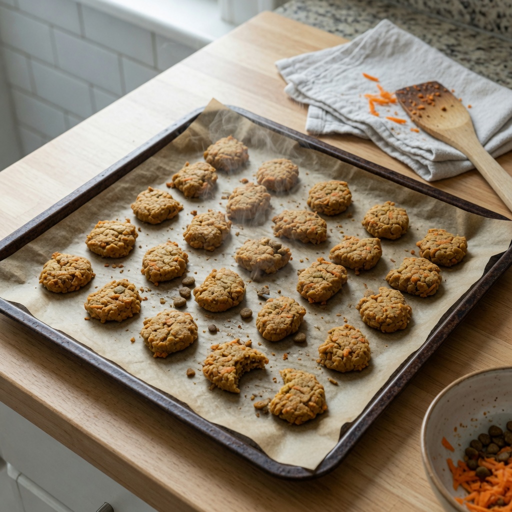 Kibble Carrot Gnaw Biscuits for Guinea Pigs and Rabbits step 6