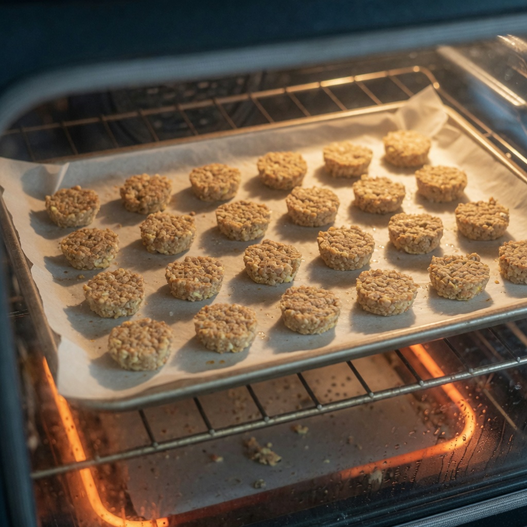 Meat and Egg Protein Bites for Dogs step 4