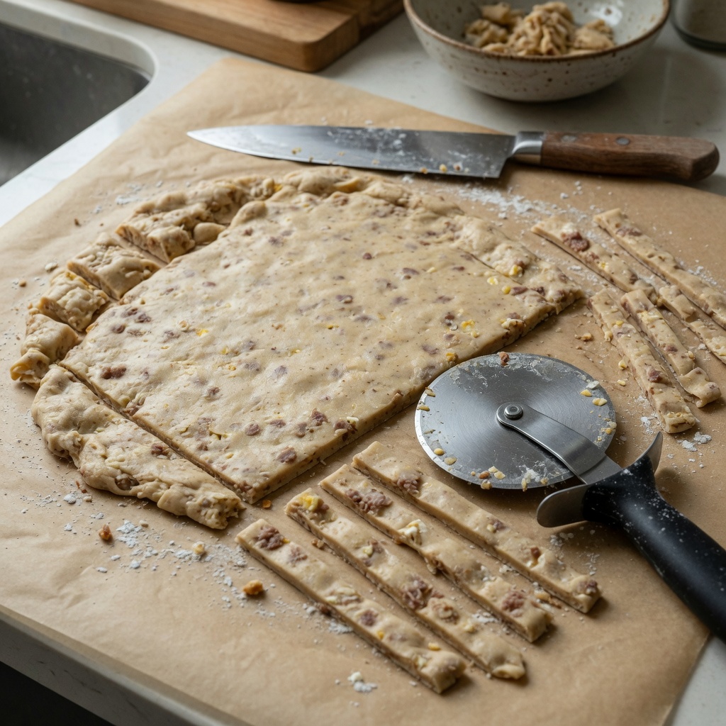 Meat Egg Flour Chews step 6