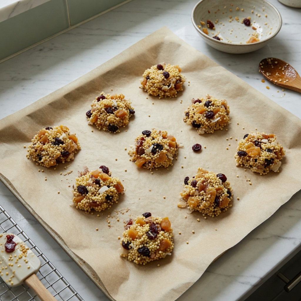 No-Bake Millet Fruit Clusters for Birds step 6