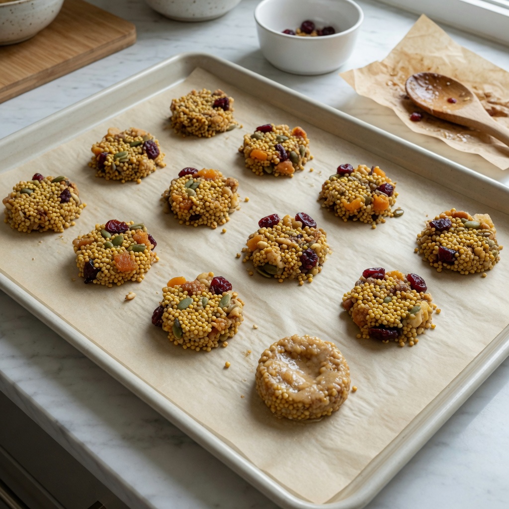 No-Bake Millet Fruit Clusters for Birds step 7