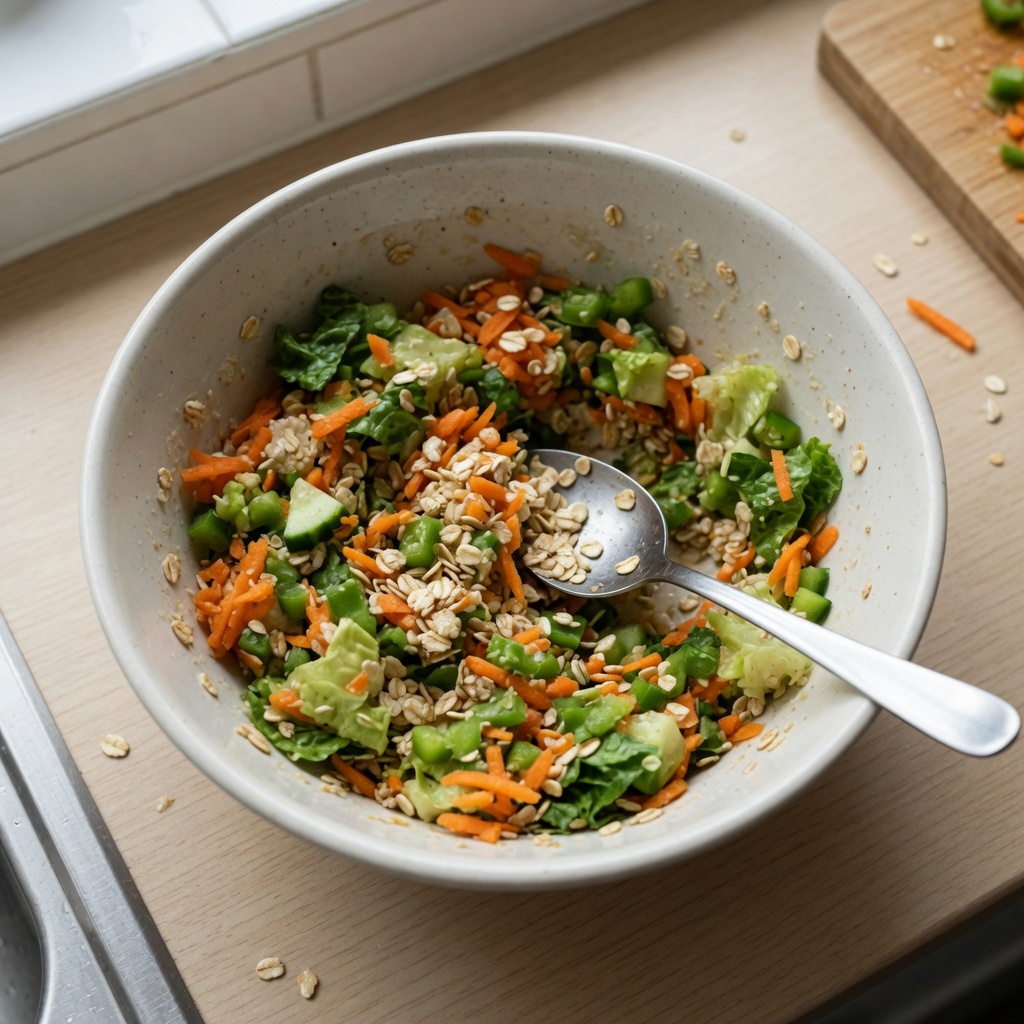 Oat and Veggie Mash for Guinea Pigs step 6